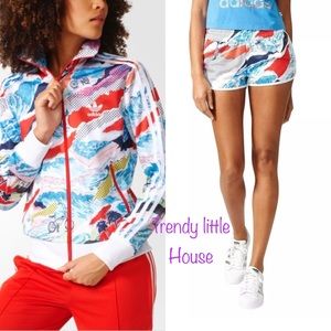 Adidas original summer beach jacket/shorts 
AUTHENTIC